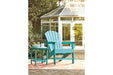 Sundown Treasure Turquoise Adirondack Chair - P012-898 - Lara Furniture