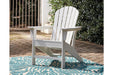 Sundown Treasure White Adirondack Chair - P011-898 - Lara Furniture