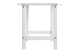 Sundown Treasure White End Table - P011-703 - Lara Furniture