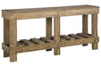 Susandeer Brown Sofa/Console Table - A4000219 - Lara Furniture