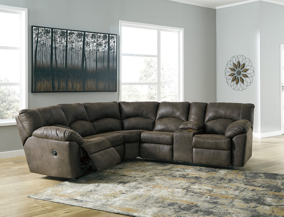 Tambo Canyon Reclining Sectional - Lara Furniture