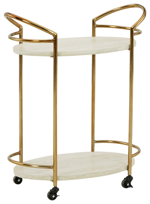 Tarica Bar Cart - A4000502 - Lara Furniture