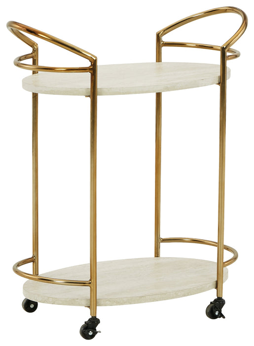 Tarica Bar Cart - A4000502 - Lara Furniture