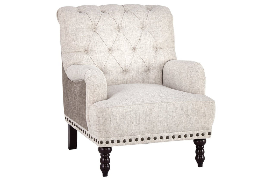 Tartonelle Ivory/Taupe Accent Chair - A3000053 - Lara Furniture