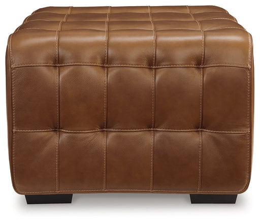 Temmpton Chocolate Oversized Accent Ottoman - U9270808