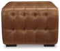 Temmpton Chocolate Oversized Accent Ottoman - U9270808