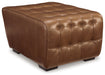 Temmpton Chocolate Oversized Accent Ottoman - U9270808