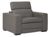 Texline Gray Power Recliner - U5960313 - Lara Furniture