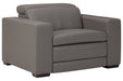 Texline Gray Power Recliner - U5960313 - Lara Furniture