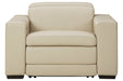 Texline Sand Power Recliner - U5960413 - Lara Furniture