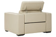 Texline Sand Power Recliner - U5960413 - Lara Furniture