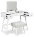 Thadamere Vanity with Stool - B060-122 - Lara Furniture