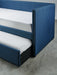 Therese Blue Daybed with Trundle - 4969BU - Lara Furniture