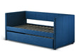 Therese Blue Daybed with Trundle - 4969BU - Lara Furniture