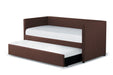 Therese Chocolate Daybed with Trundle - 4969CH - Lara Furniture