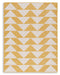 Thomley Ivory/Yellow 5' x 7' Rug - R900062