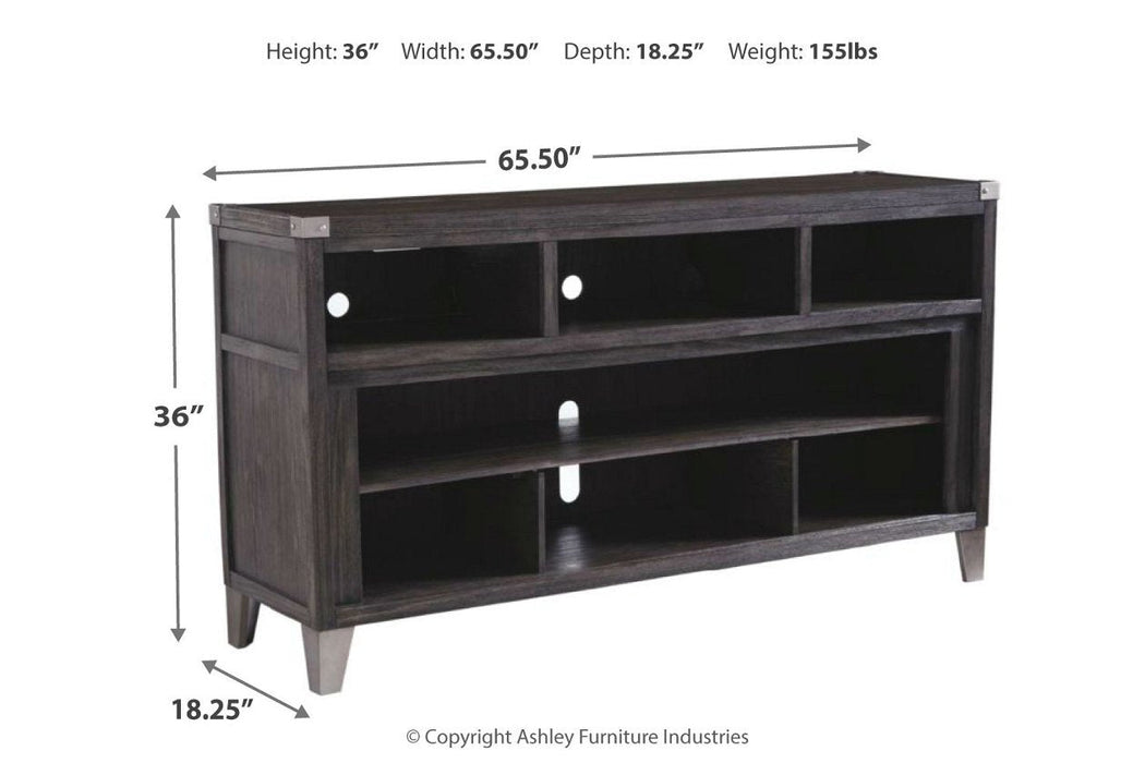 Todoe Gray 65" TV Stand - W901-68 - Lara Furniture