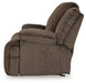 Top Tier 5-Piece Sectional with Recliner in Chocolate - PKG019386