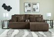 Top Tier Sofa and Recliner in Chocolate - PKG019387