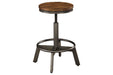 Torjin Brown/Gray Counter Height Stool (Set of 2) - D440-024 - Lara Furniture