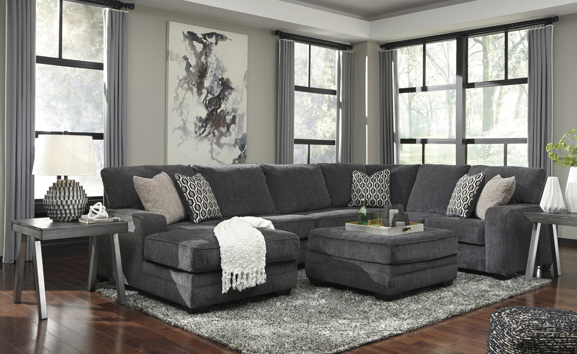 Tracling Slate LAF Sectional - Lara Furniture