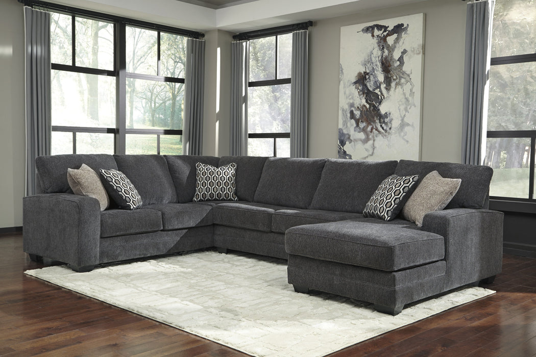 Tracling Slate RAF Sectional - Lara Furniture