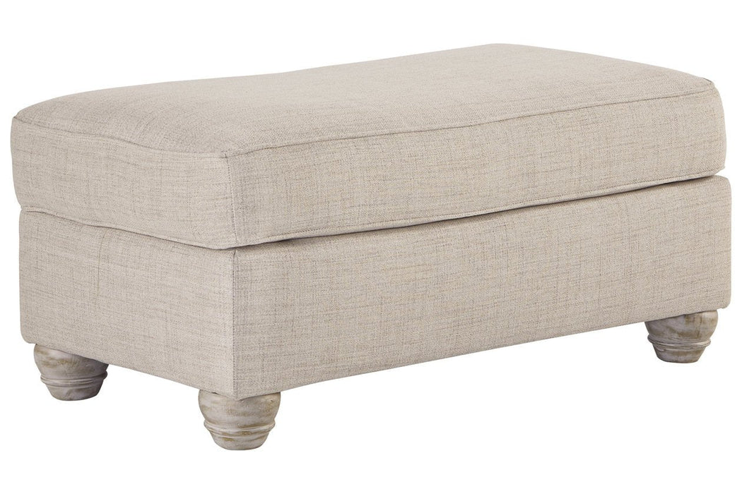 Traemore Linen Ottoman - 2740314 - Lara Furniture