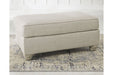 Traemore Linen Ottoman - 2740314 - Lara Furniture