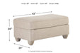 Traemore Linen Ottoman - 2740314 - Lara Furniture