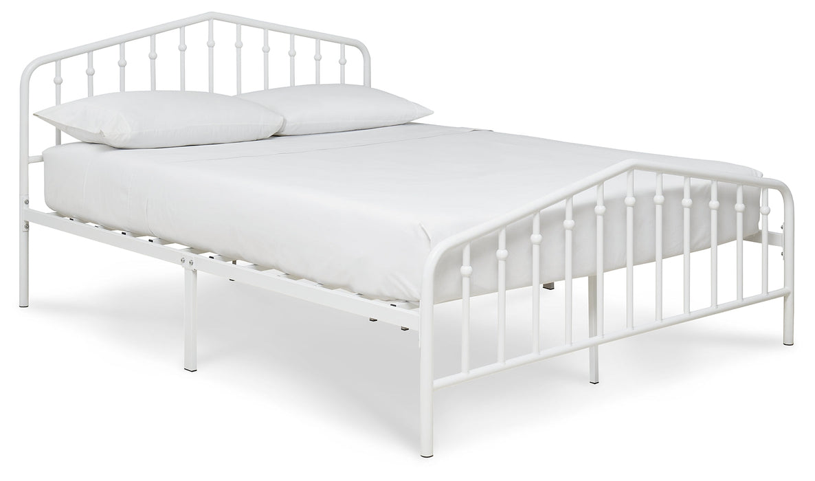 Trentlore Queen Metal Bed - B076-681 - Lara Furniture