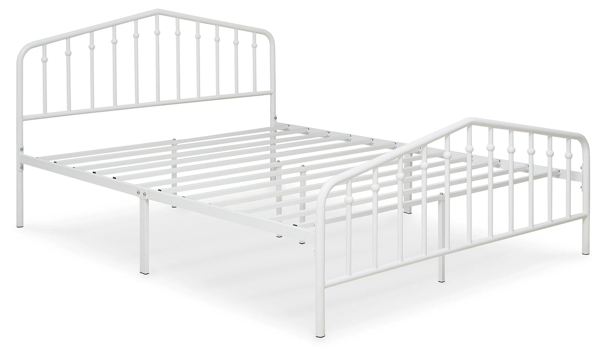 Trentlore Queen Metal Bed - B076-681 - Lara Furniture