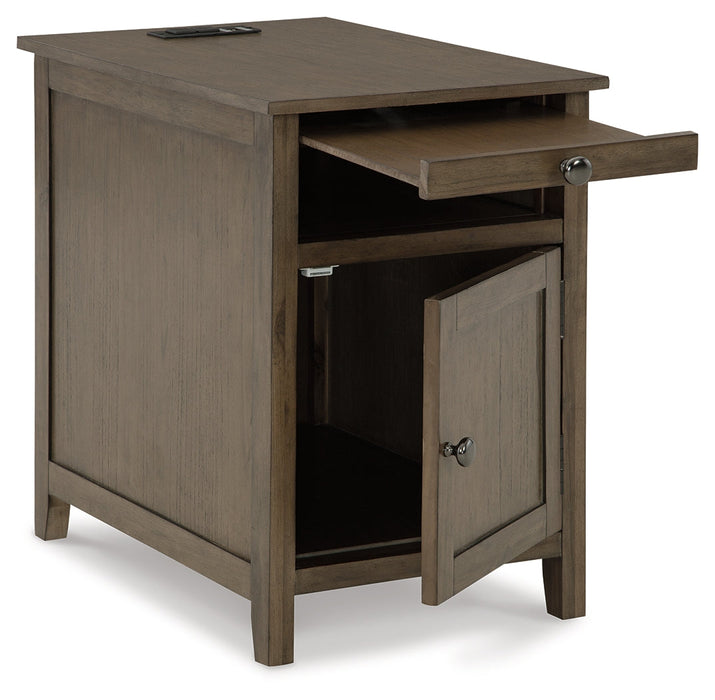 Treytown Chairside End Table - T300-217 - Lara Furniture