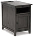 Treytown Chairside End Table - T300-317 - Lara Furniture