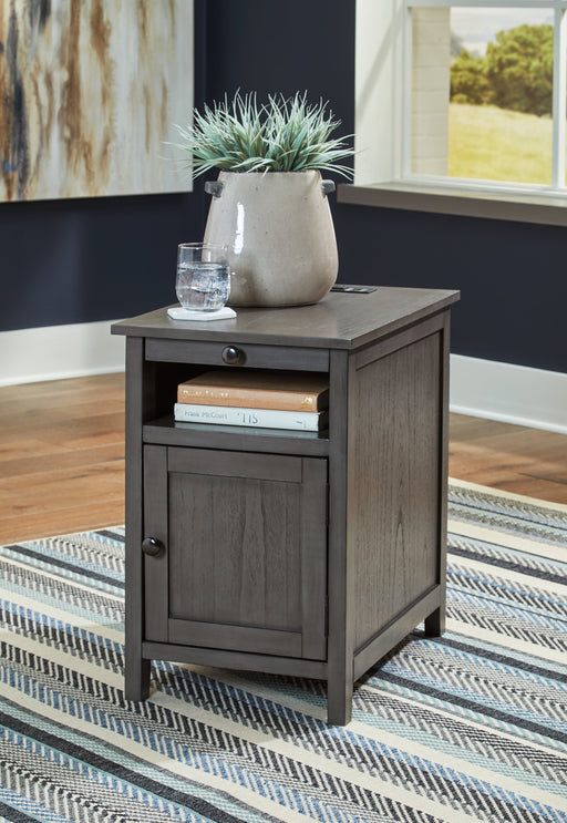 Treytown Chairside End Table - T300-317 - Lara Furniture