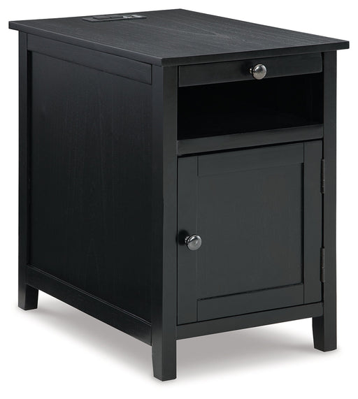 Treytown Chairside End Table - T300-617 - Lara Furniture