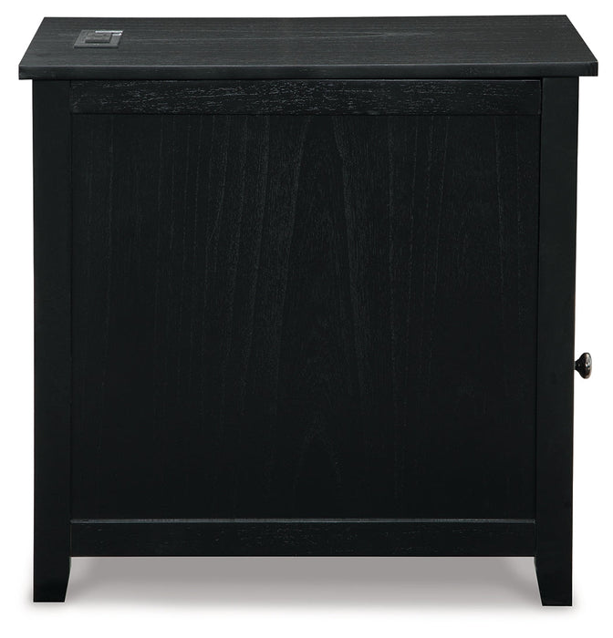 Treytown Chairside End Table - T300-617 - Lara Furniture