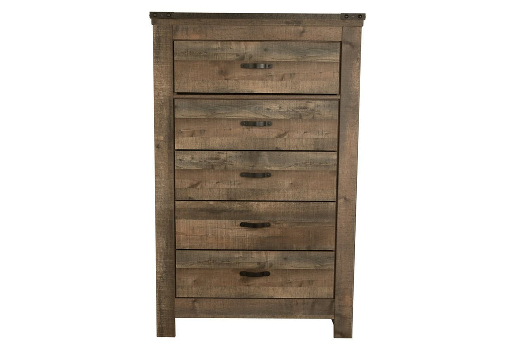 Trinell Brown Chest of Drawers - B446-46 - Lara Furniture