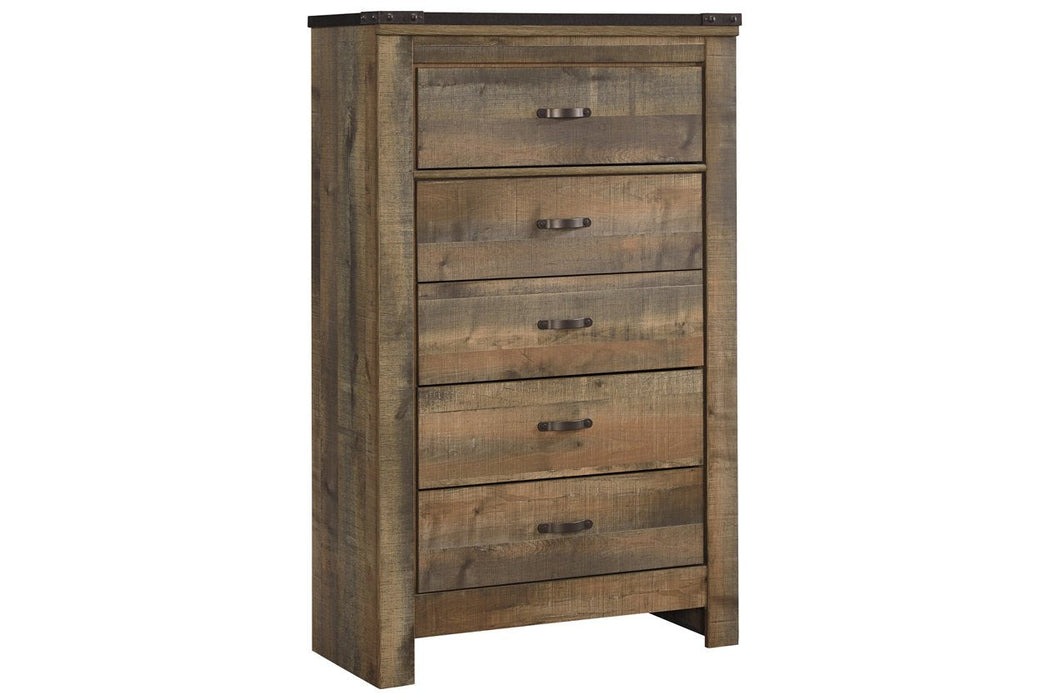 Trinell Brown Chest of Drawers - B446-46 - Lara Furniture