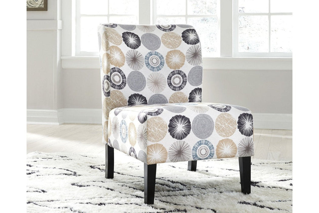 Triptis Gray/Tan Accent Chair - A3000063 - Lara Furniture