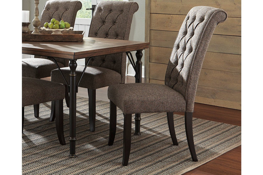 Tripton Graphite Dining Chair (Set of 2) - D530-02 - Lara Furniture