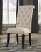 Tripton Linen Dining Chair (Set of 2) - D530-01 - Lara Furniture