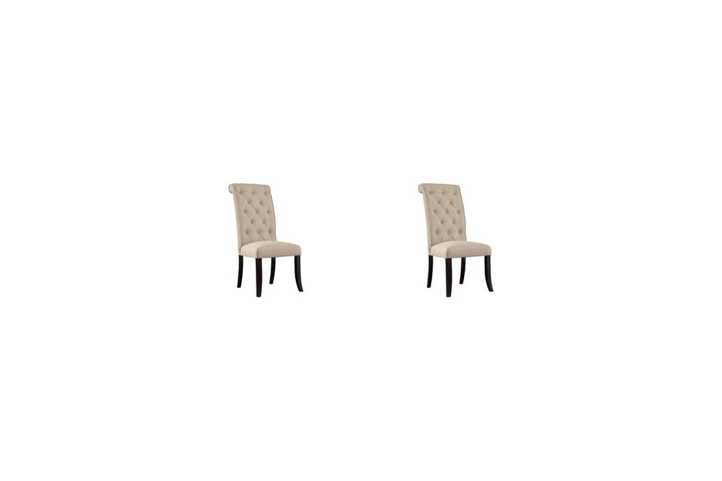 Tripton Linen Dining Chair (Set of 2) - D530-01 - Lara Furniture