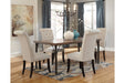 Tripton Linen Dining Chair (Set of 2) - D530-01 - Lara Furniture