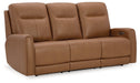 Tryanny Butterscotch Power Reclining Sofa - U9370415