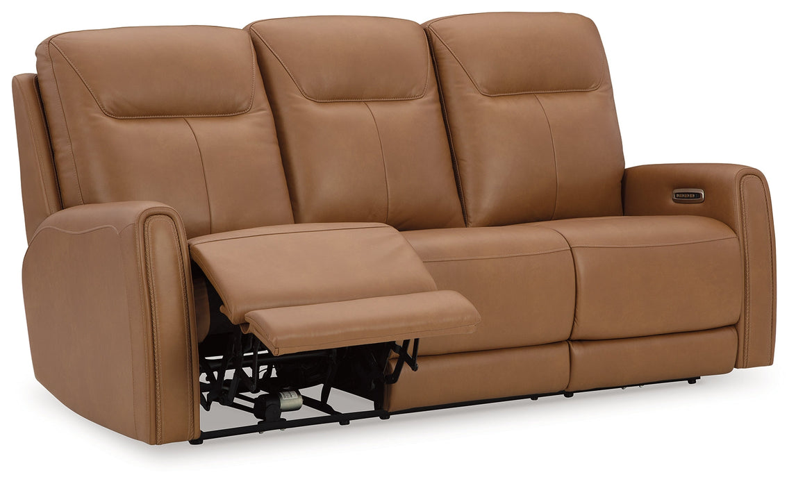 Tryanny Butterscotch Power Reclining Sofa - U9370415