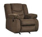 Tulen Chocolate Recliner - 9860525 - Lara Furniture