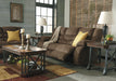 Tulen Chocolate Reclining Living Room Set - Lara Furniture