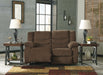 Tulen Chocolate Reclining Living Room Set - Lara Furniture