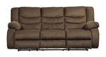 Tulen Chocolate Reclining Sofa - 9860588 - Lara Furniture