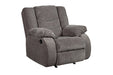 Tulen Gray Recliner - 9860625 - Lara Furniture